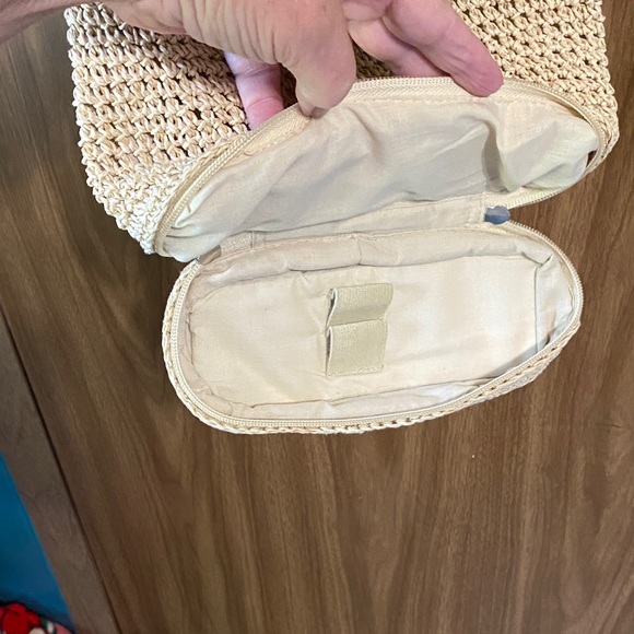 Source Unknown Beige Knit Shoulder Bag - Picture 5 of 7